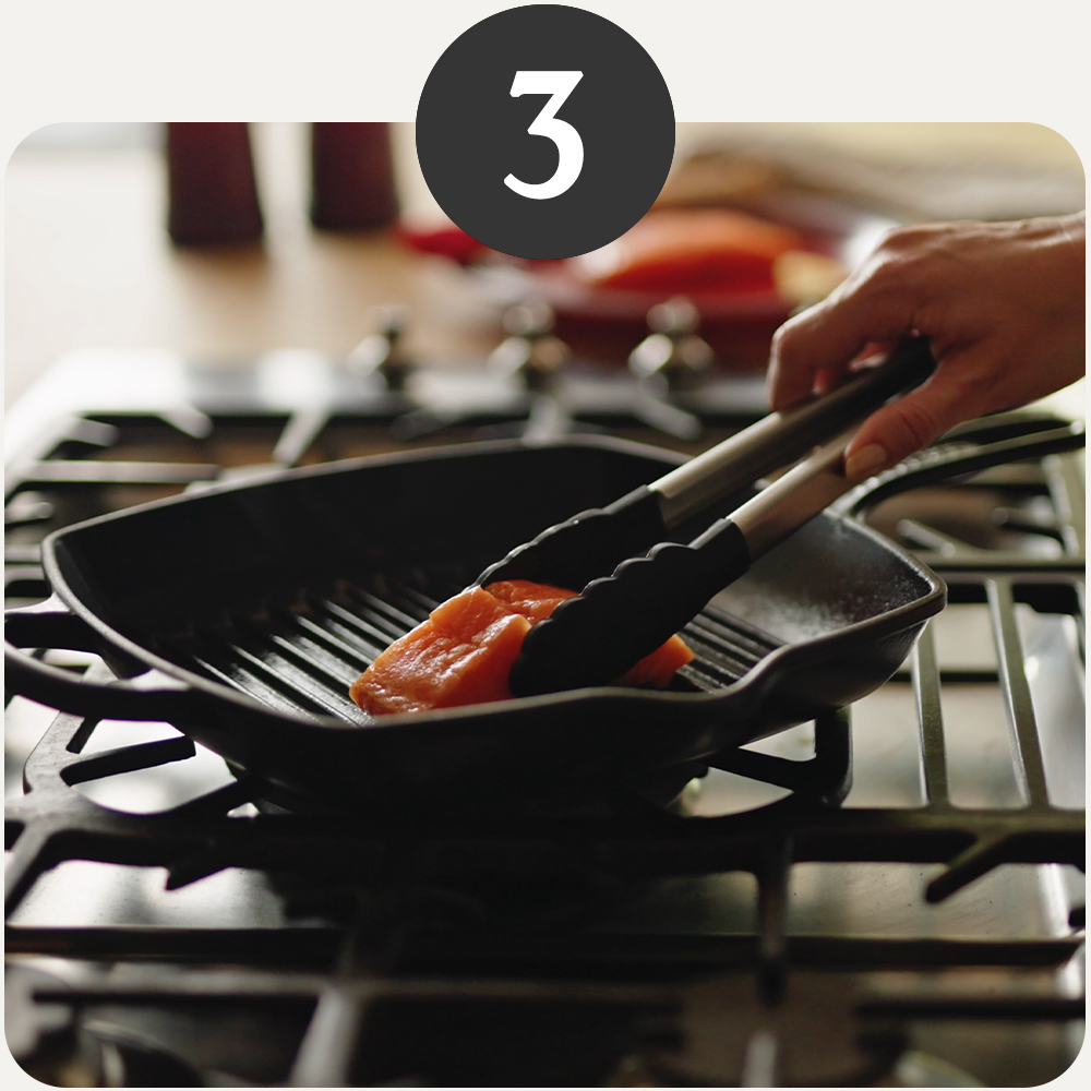 How to use a grilling pan Le Creuset UK